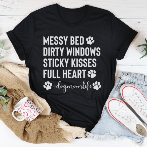 Dog mum T-shirt — Life - Image 3